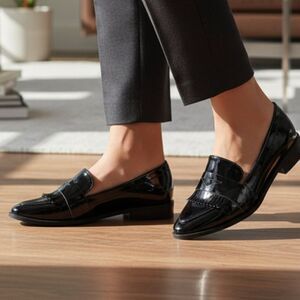 JustFab	Women's Noella Shoes in Black NWOT